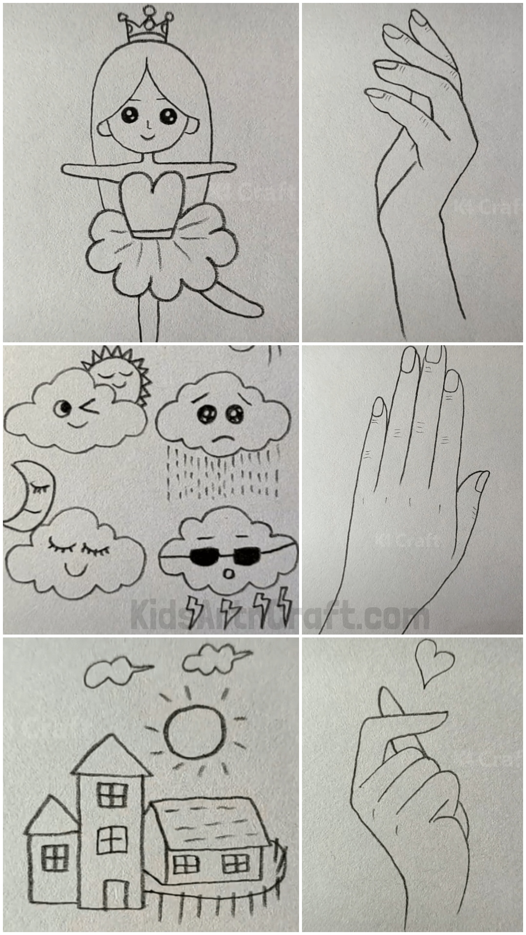 Easy & Beautiful Pencil Drawing for Kids