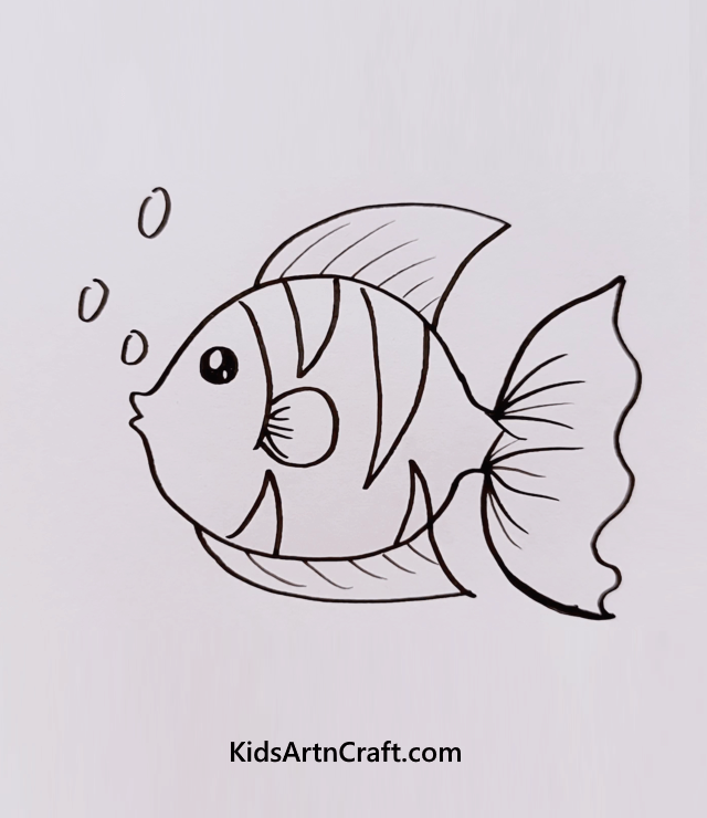 Aquatic Animal Drawings for Kids - Kids Art & Craft