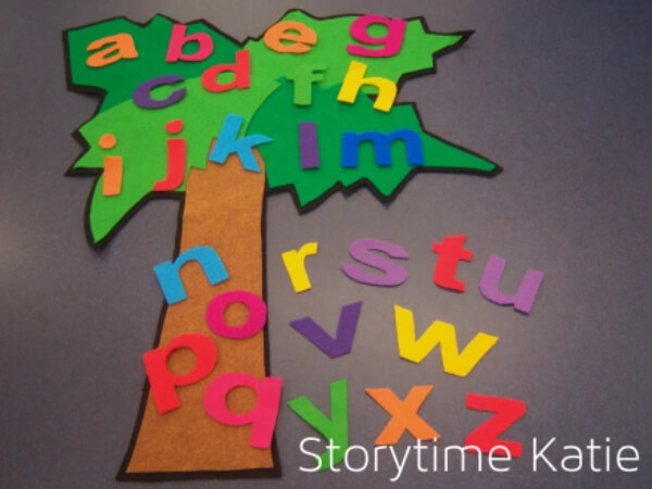 Alphabet Learning Activity For Kids