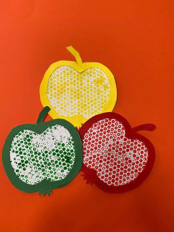 Easy Apple Craft Idea For Adults Apple Crafts & Activities for Kids
