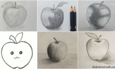 apple-drawing-sketches-for-kids