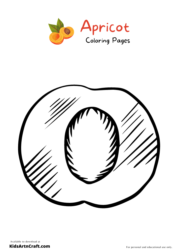 Apricot Coloring Pages-10
