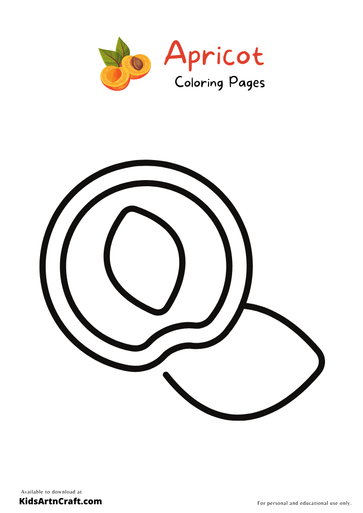 Apricot Coloring Pages-4