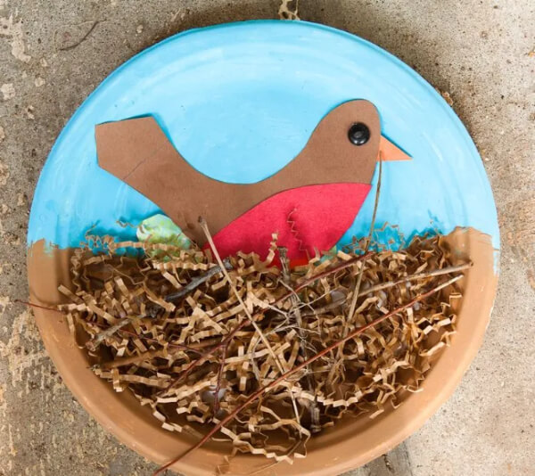 Awesome Paper Plate Bird Craft Idea