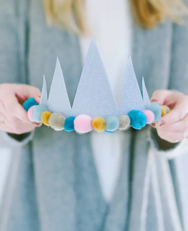 How To Make Paper Crown For Birthday