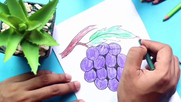 Blackberry Drawing Art Activities For Kids
