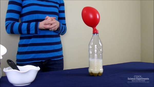 Blow Up Science Experiment With Balloon
