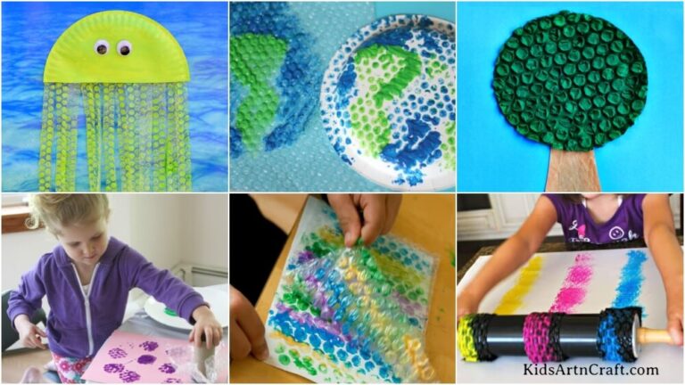 Bubble Wrap Craft Ideas for Kids - Kids Art & Craft