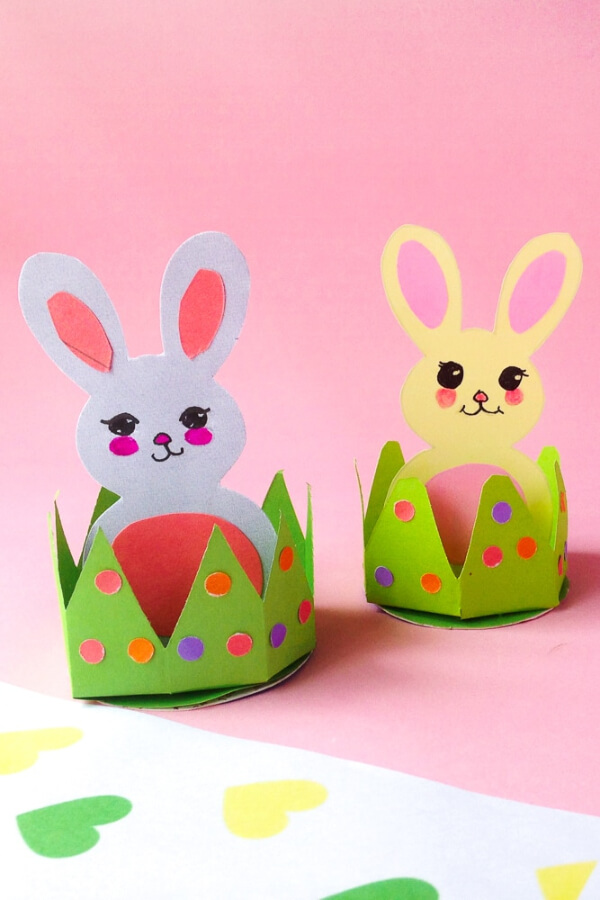 Bunny In Green Grass Craft