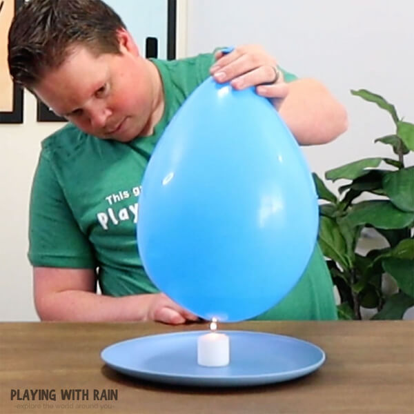 Balloon Science Experiment With Candle Easy Science Experiments With Balloons For Kids