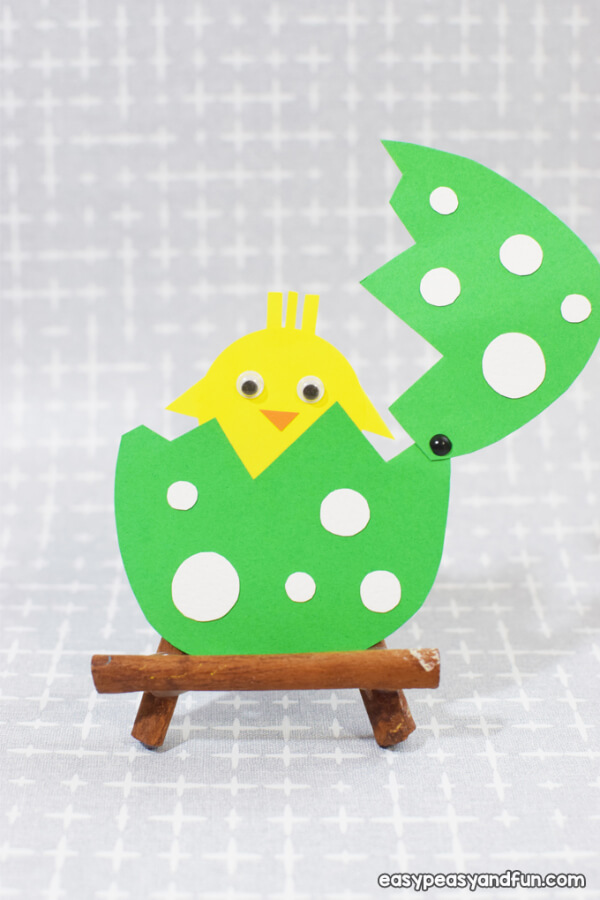 Chick Paper Card For Kids