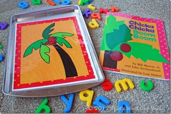 Chicka Chicka Boom Boom Activities For Kids Chicka Chicka Boom Activity Tree