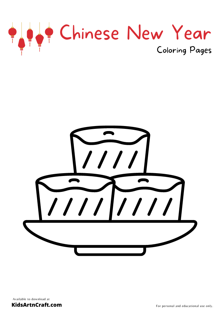 Chinese New Year Coloring Pages For Kids – Free Printables