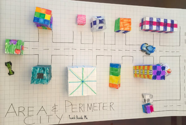How To Make The Area & Perimeter City Craft