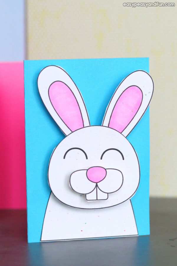 Creative 3D Bunny Card Craft
