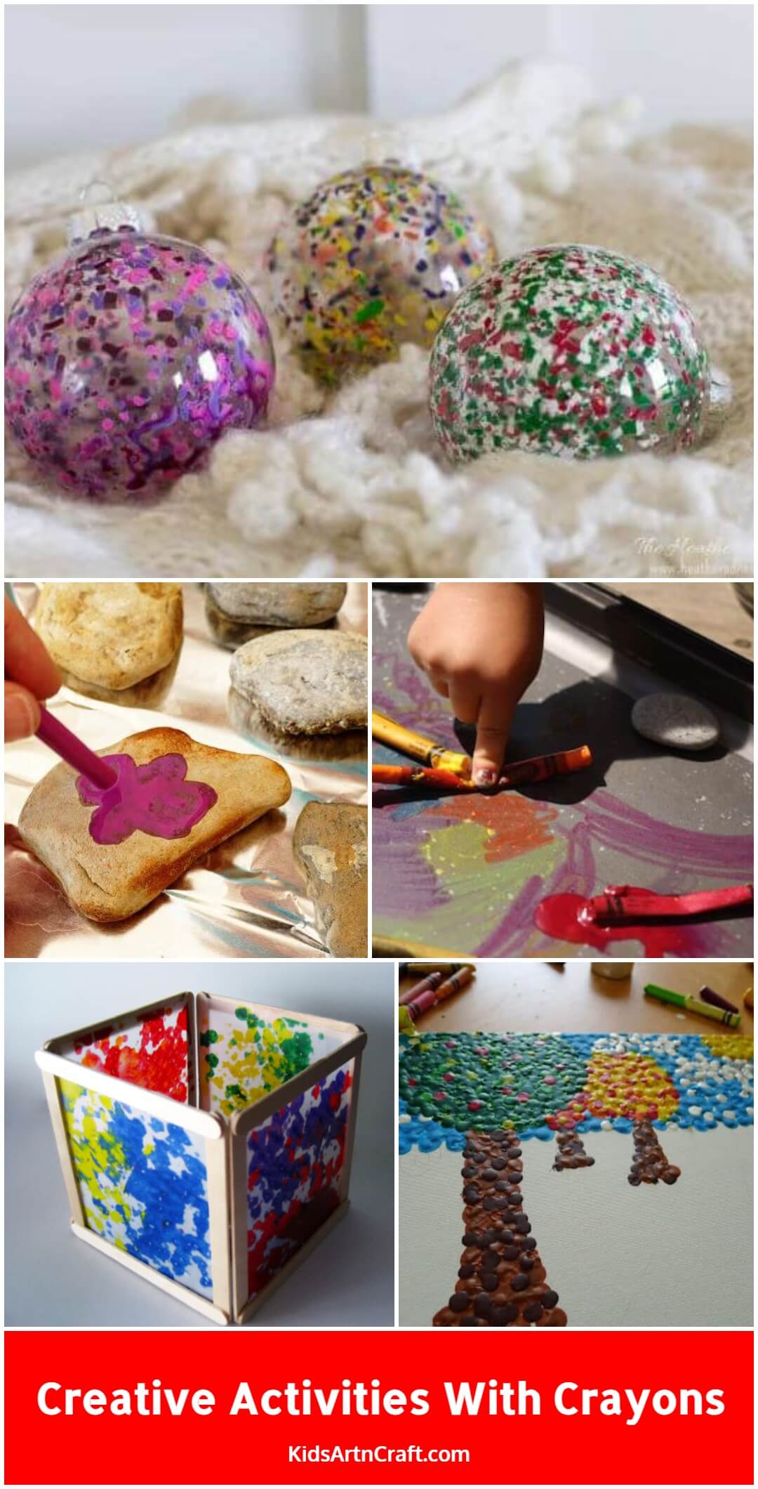Creative Activities With Crayons For Kids