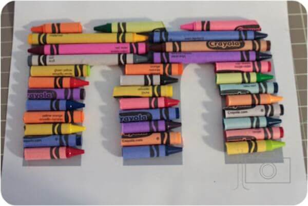 Name Art Ideas With Crayon For Kids Creative Activities With Crayons For Kids