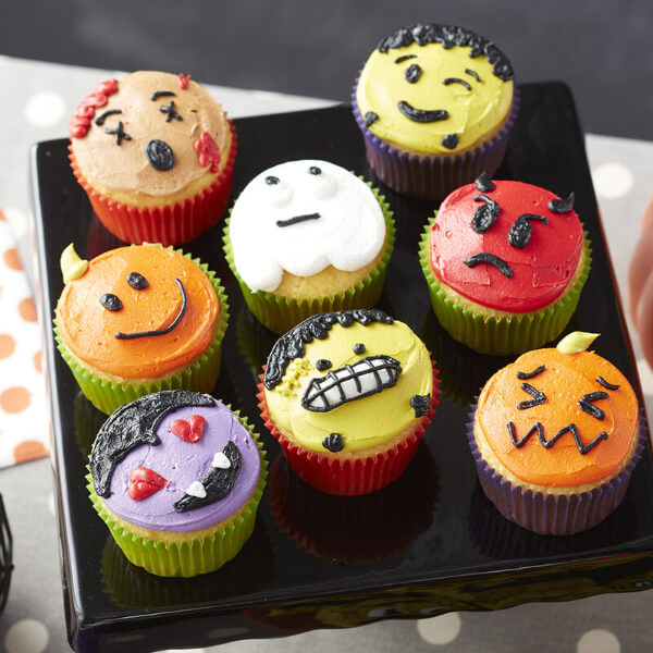 Recipe Ideas For Halloween Treats Halloween Emoji Cupcake Recipes For Kids