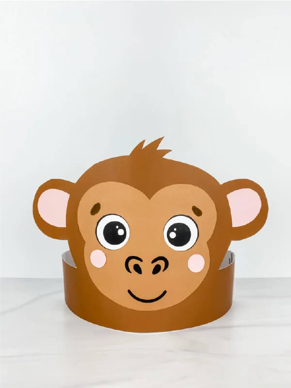DIY Monkey Headband Craft