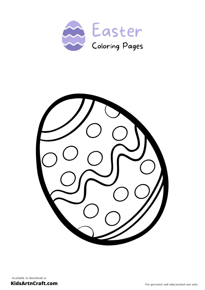 Easter Coloring Pages For Kids – Free Printables