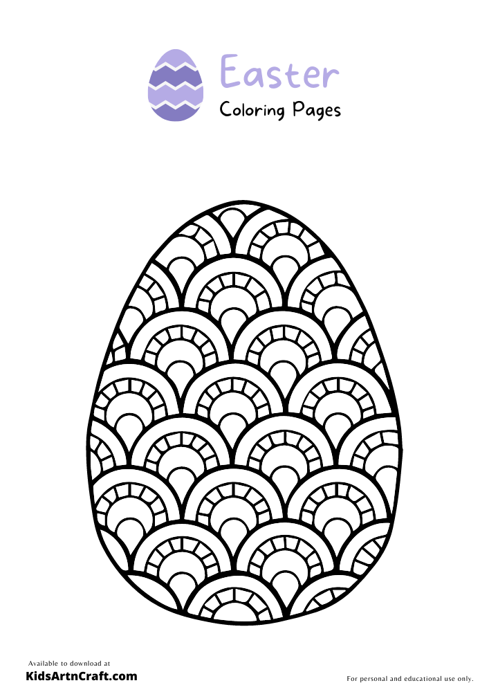 Easter Coloring Pages For Kids – Free Printables