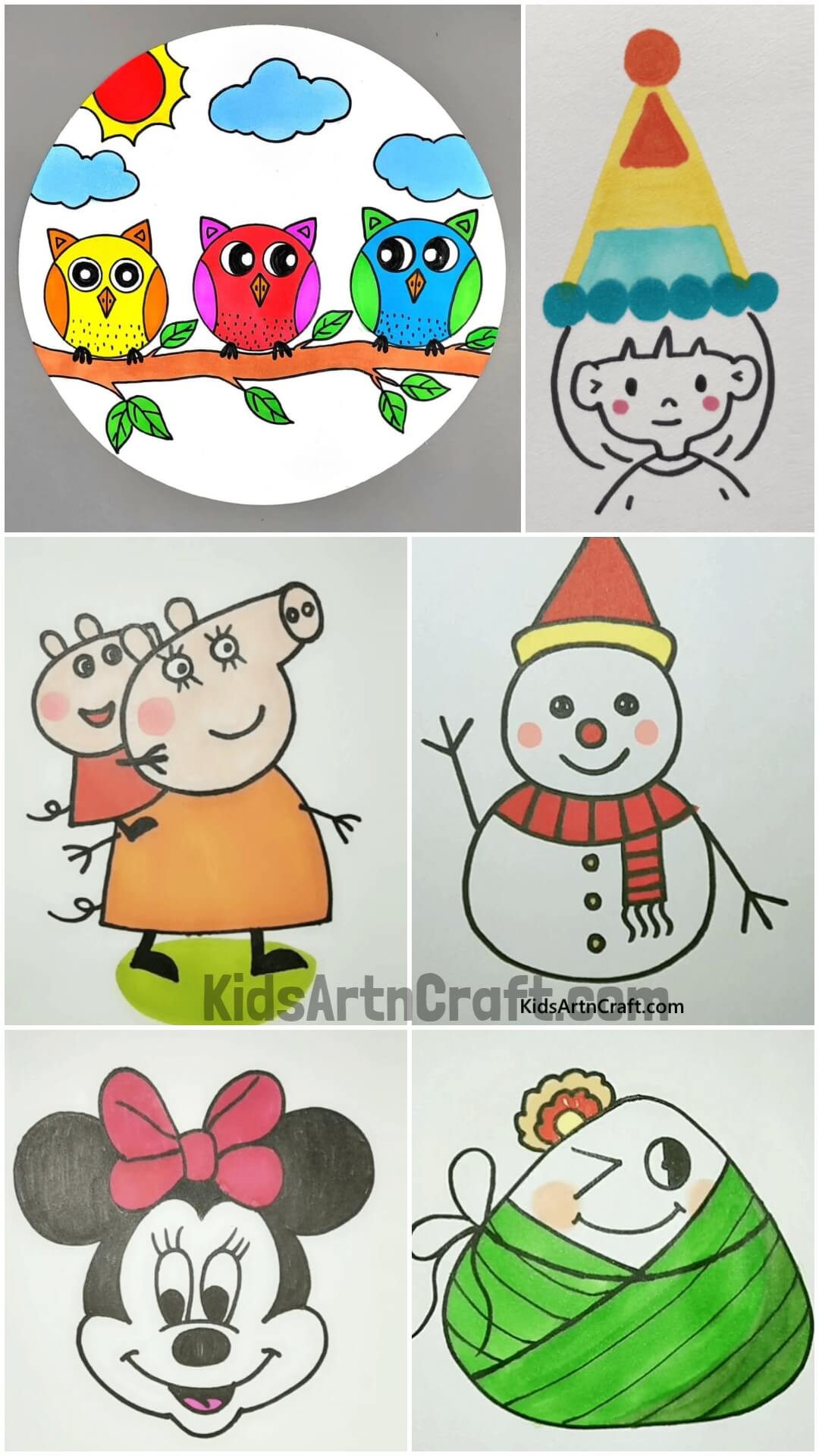 Easy Drawing For Kids To Improve Their Skills