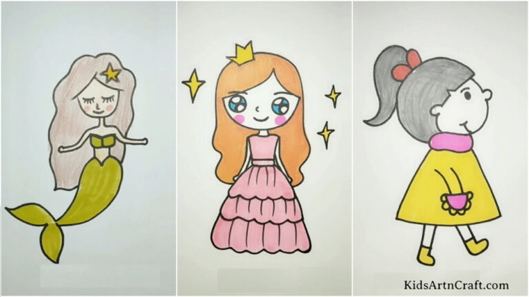 Cute & Easy Drawings for Girls - Kids Art & Craft