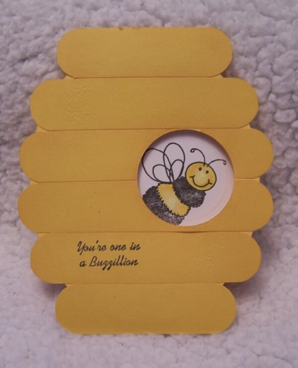 Honey Bee Handmade Card