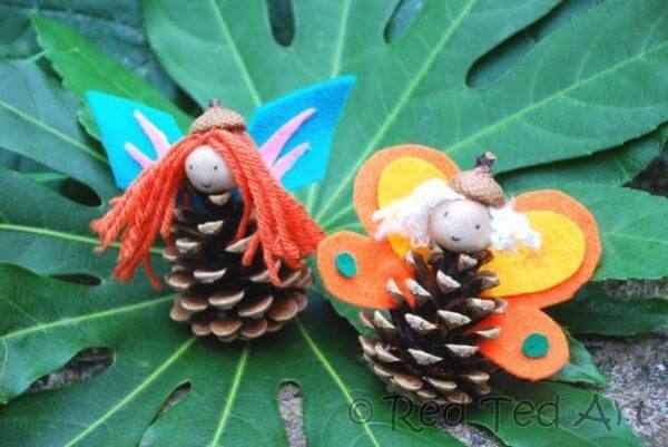 Easy Pinecone Crafts For Kids Classroom Winter Crafts