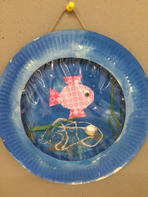 Paper Plate Fish Project For Toddlers Easy Summer Paper Plate Crafts for Kids