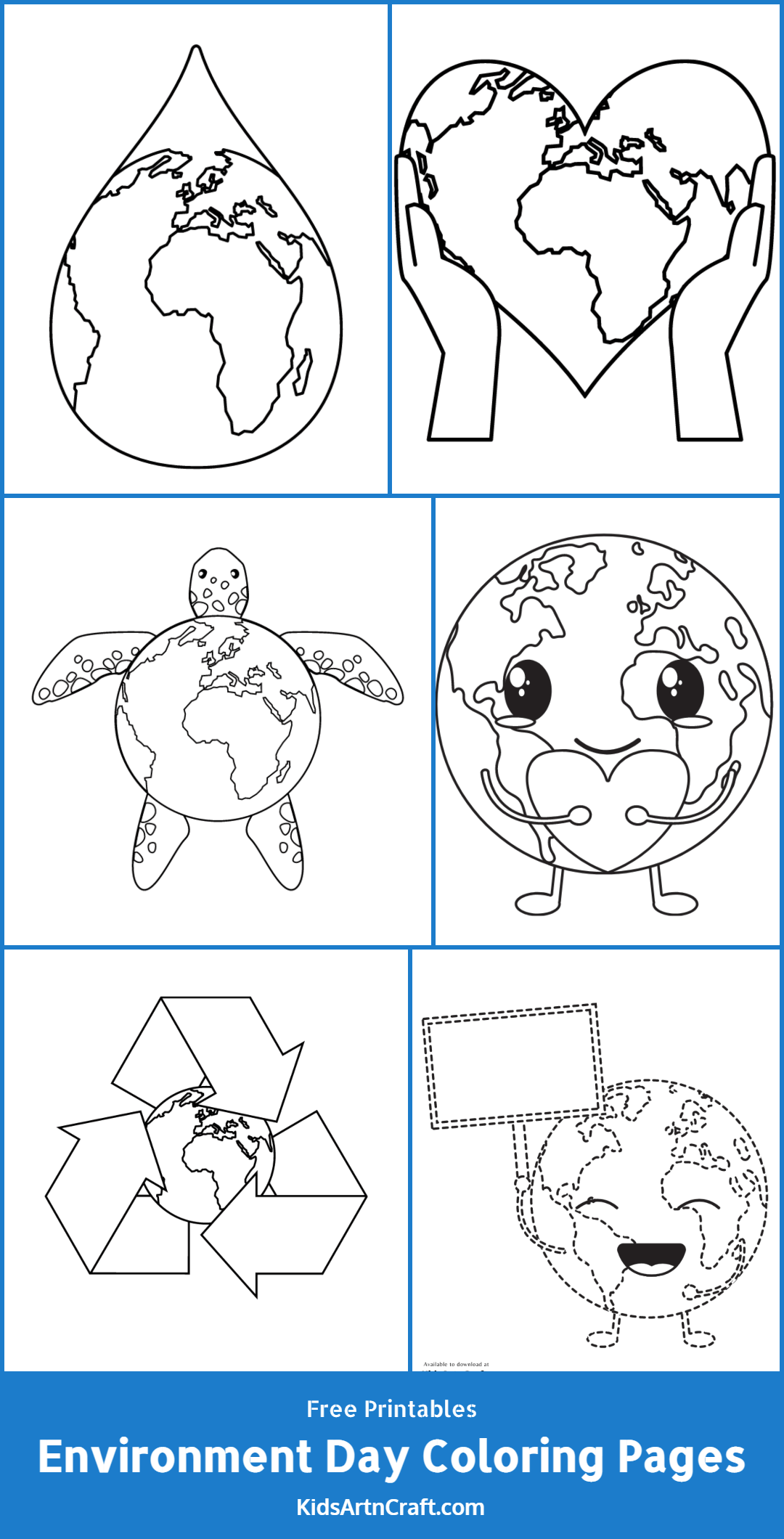  Environment Day Coloring Pages For Kids – Free Printables
