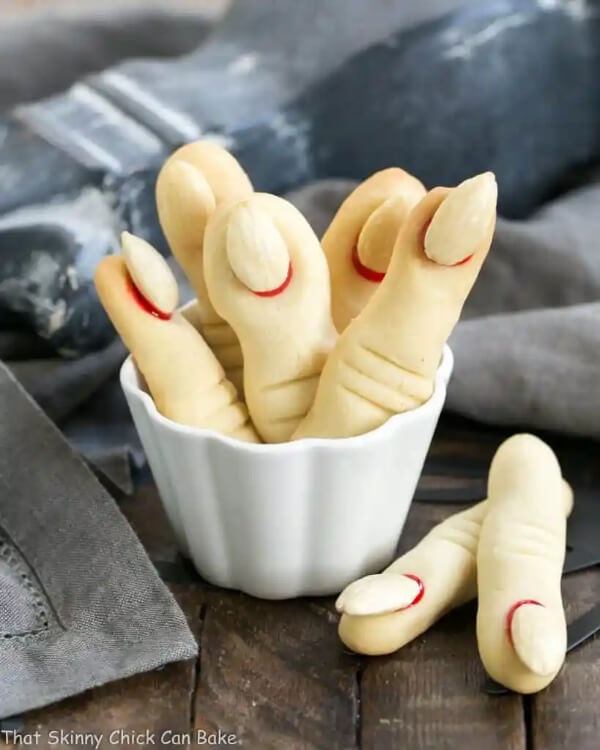 Recipe Ideas For Halloween Treats Finger Cookies - Scary Halloween Treat For Kids