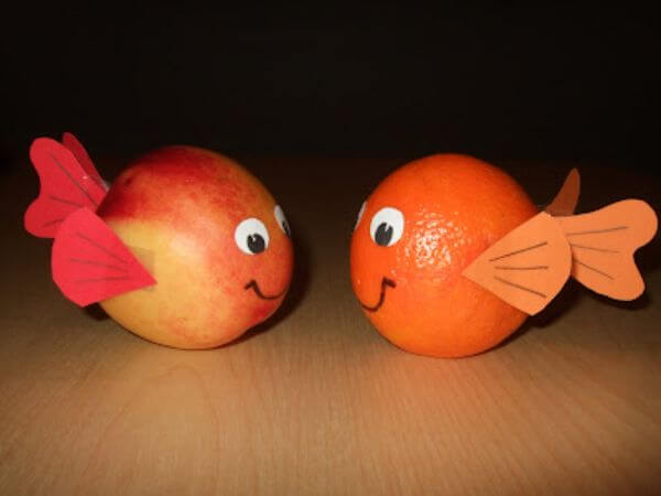 Fish Craft Ideas With Tangerine