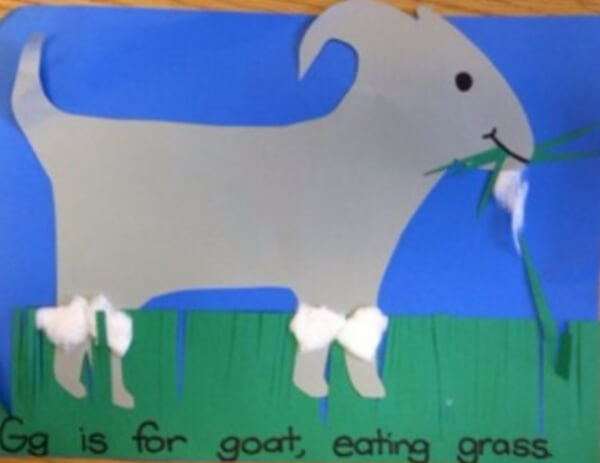 G Is For Goat Craft & Activites For Preschoolers