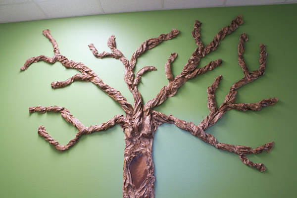 DIY Giant Wall Tree Craft For Kids 