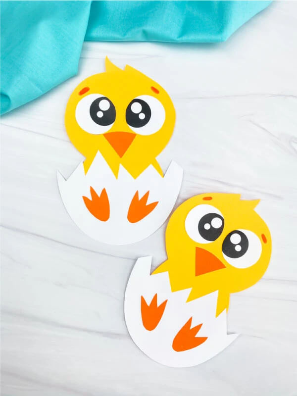 Chick Craft Ideas for Kids Creative Hatching Chick Craft Ideas For Kids
