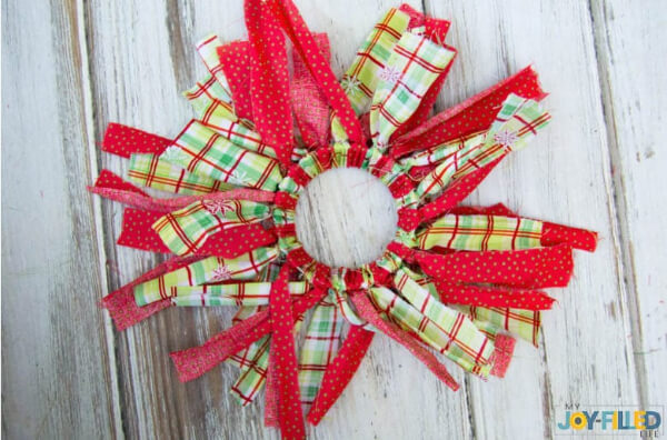 Homemade Mason Jar Lid Wreath Ornament Activities For Kids