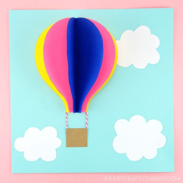 Hot Air Balloon Paper Craft Ideas