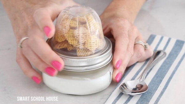 How To Make Lunch Box With Glass Jar