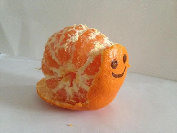 How To Make Tangerine Snail Tangerine Crafts & Activities for Kids