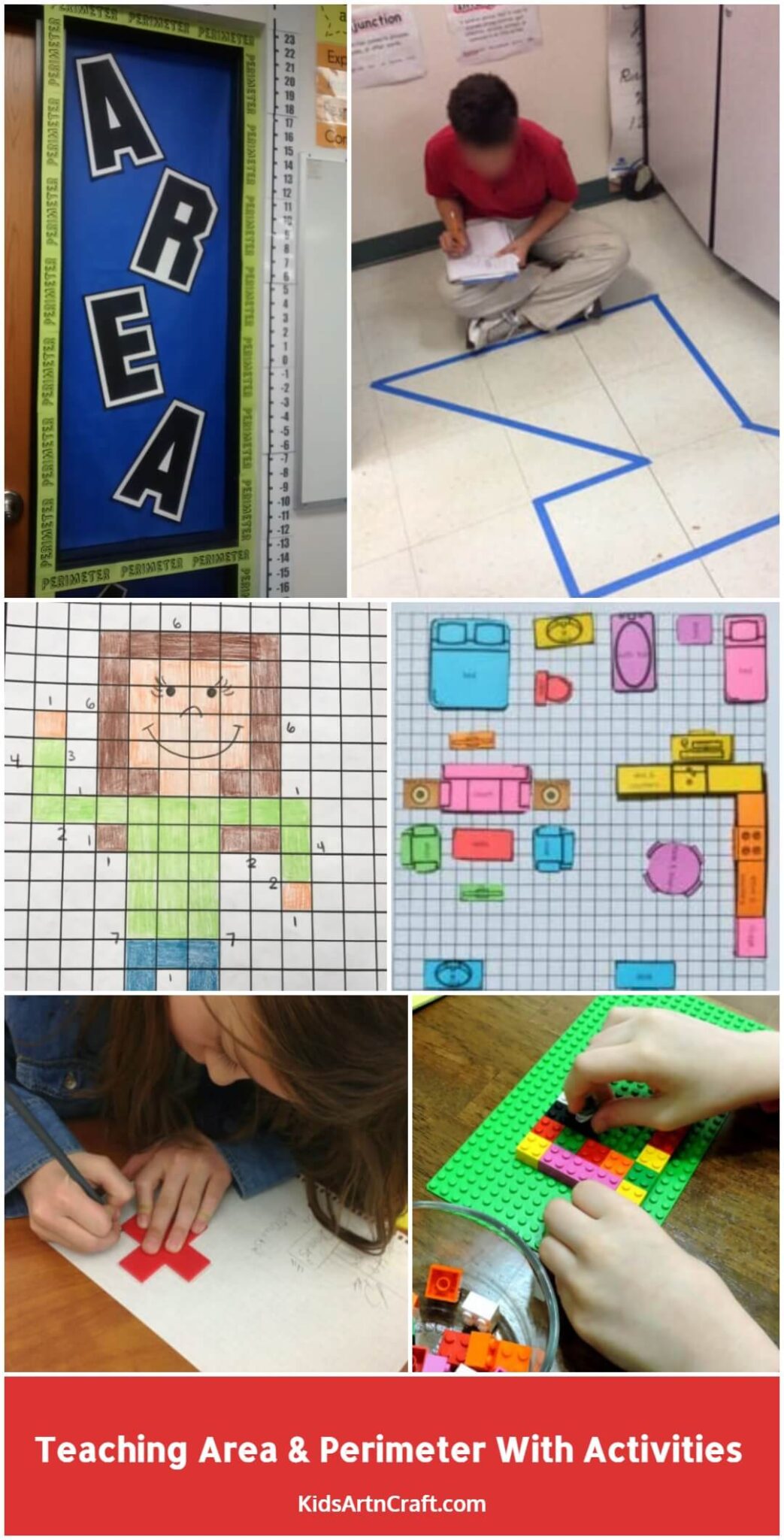 How to Teach Area and Perimeter with Activities Kids Art & Craft