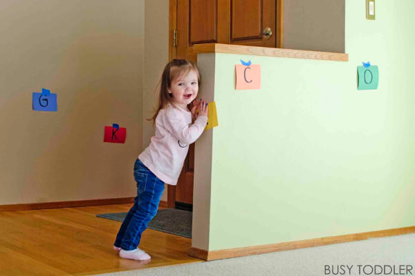 Indoor Alphabet Find Learning Activity Game For Preschoolers
