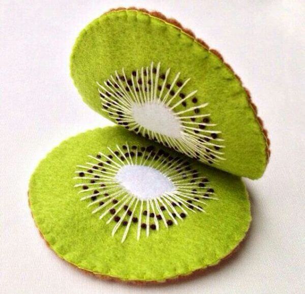 Kiwi Coaster Craft In Water Lily Shaped
