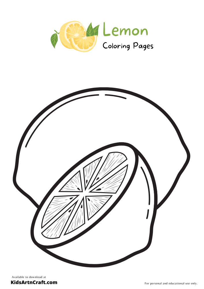 Lemon Coloring 2025 Lemon Coloring 2025