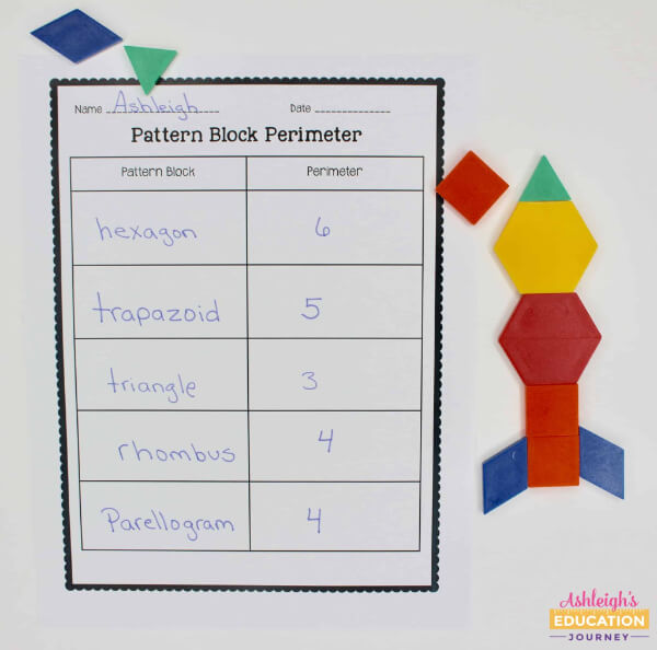 Lesson Plans Activities For Area & Perimeter 5th Grade