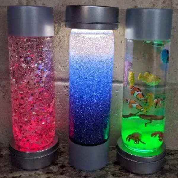 Amazing Tap Light Sensory Bottle's Idea Bright Ideas for Using Tap Lights in the Classroom