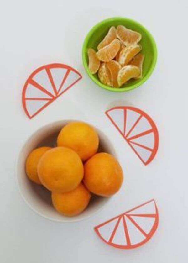 Orange Paper Craft For Kids Mandarin Orange Crafts & Activities for Kids