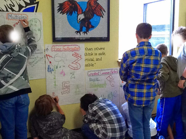 Math Class Activities With Graffiti Teaching Ideas With Graffiti Wall for Kids
