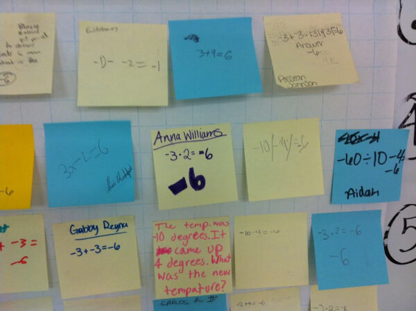 Math Equation Sticky Note For Kids Sticky Note Teacher Hacks You’ll Want to Steal