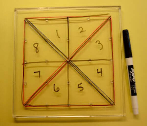 Math Manipulatives Fractions on Geoboard Geoboard Activities for Classroom
